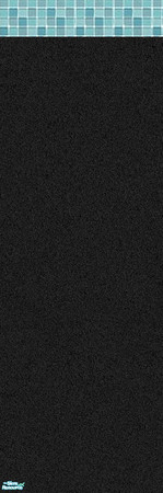 Sims 2 — 2pw5 by iZazu — Set 2 of Pool Walls and Floor in Black for the darker look. I love dark pools with some tile or