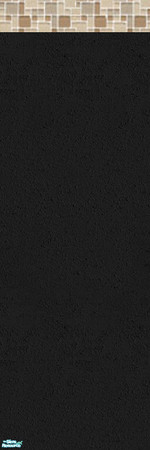 Sims 2 — 1pw6 by iZazu — Set 1 of Pool Walls and Floor in Black for the darker look. I love dark pools with some tile or