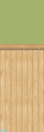 Sims 2 — Studio K Wainscoting 06 - Asparagus by StudioKhagerks — 