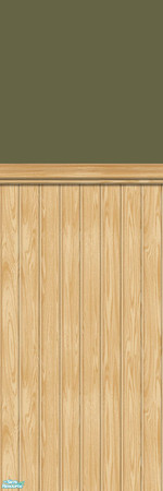 Sims 2 — Studio K Wainscoting 06 - Cypress by StudioKhagerks — 