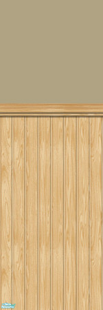 Sims 2 — Studio K Wainscoting 06 - Mochaccino by StudioKhagerks — 