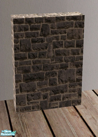 Sims 2 — Eco - brick walltable by steffor — 