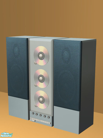 Sims 2 — Tane Living - Stereo - Mesh by Shakeshaft — Part of a new Living Room Set to match my Tane Dining Set, the set