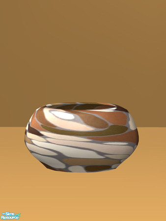 Sims 2 — Tane Living - Oval Vase - Mesh by Shakeshaft — Part of a new Living Room Set to match my Tane Dining Set, the