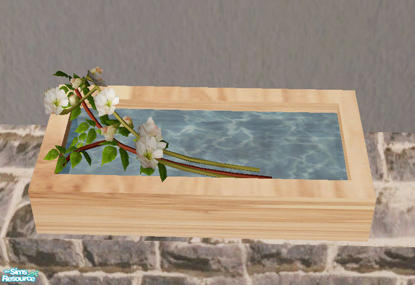 Sims 2 — Eco - deco fountain with animated water by steffor — 