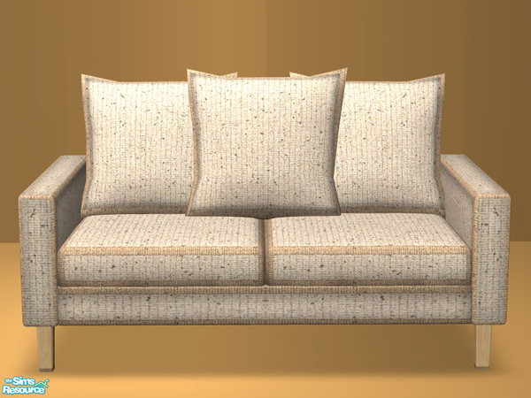 Sims 2 — Tane Living - Loveseat - Mesh by Shakeshaft — Part of a new Living Room Set to match my Tane Dining Set, the set