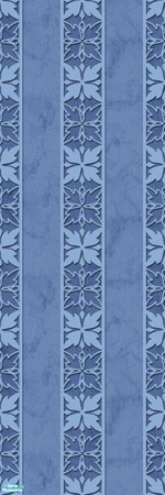 Sims 2 — Studio K Leaf Line - Dark Cornflower by StudioKhagerks — 