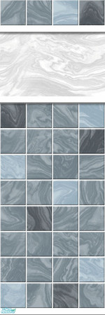 Sims 2 — Studio K Marble - Sterling by StudioKhagerks — 