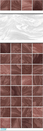 Sims 2 — Studio K Marble - Brandy by StudioKhagerks — 