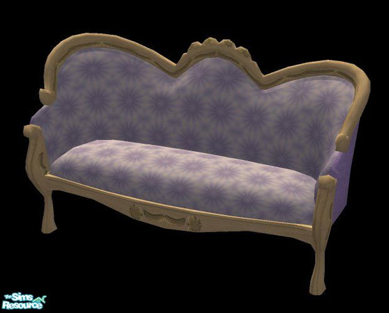 Sims 2 — D2DTC100 Living Room - Luxury Love Seat by D2Diamond — Fire Island
