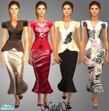 Sims 2 — NS set Armani Prive inspired. by Natalis — Fashion dresses Armani Prive inspired. 