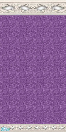 Sims 2 — NK PI Diamond Shadow Mldng - Purple by MoMama — Purple paint is a bit textured and topped by a shadow molding of