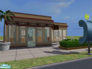 Sims 2 — Casual Cafe by TheLiberatedUnderground — This lot is based off the Sims City Societies business Cafe (I