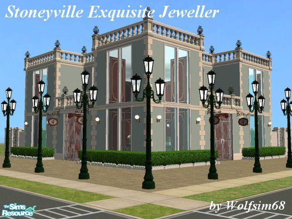 Sims 2 — Stoneyville Exquisite Jeweller by Wolfsim68 — We specialise in unique designs & high quality settings.