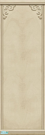 Sims 2 — Twirl - Banana by zvaella — Paneling wall for your sim, 10$. Enjoy! :)