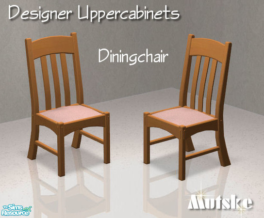 Sims 2 — Chair Designer by Mutske — New Mesh. Uses all texture from the Designer Counter.