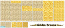 Sims 2 — Golden Dreams by footzoul — Walls and floors in gold and stone