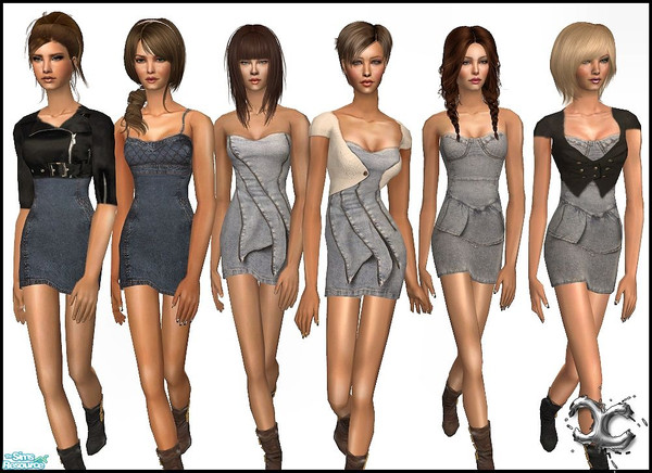 Sims 2 — Country by cippa1982 — 6 dresses for female adult sims. Don\'t forget to download the required mesh