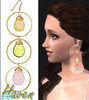 Sims 2 — Haven Earrings by Rachel_Rose — Give your sims this new pair of earrings perfect for a special night out, or a