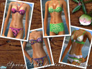 Sims 2 — SPRING LAKE for teens by perelinka — Swimsuits for teens - SPRING COLLECTION.