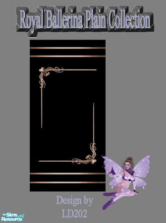 Sims 2 — Royal Ballerina Plain Collection - 0 by LD202 — part of the collection plain wall