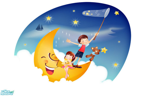 Sims 2 — Children\'s Day 2009 - Mural VII by Elena. — Enjoy!