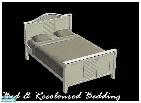 Sims 2 — Angels Bedroom - Beddingrecolour by Angela — A new Masterbedroom in Neutral colours, Set contains: Bed with
