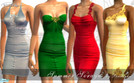 Sims 2 — SUMMER SORAYA by perelinka — Elegant summer silk dresses.