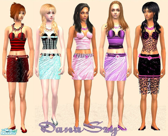 Sims 2 — fashion mix by danaszy — a nice set.