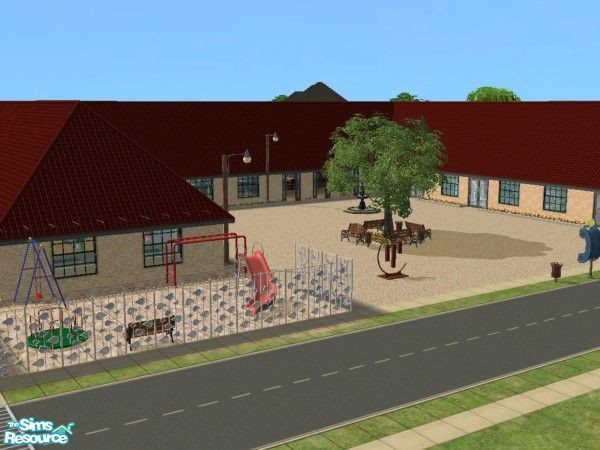 Sims 2 — Shopping Mall by maxi king — A nice place to shop,find friends,play a bit or have a little to eat!