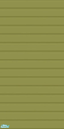 Sims 2 — Siding Wall Set - Olive Wall Siding by Gumby_Girl — A set of 8 modern siding walls. Comes in black, blue,