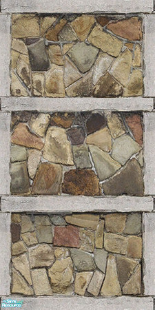 Sims 2 — Medieval Bricks Set - Medieval Bricks Wall 3 by SofijaDosen — Price is 1$. Catalog placement for walls is brick,