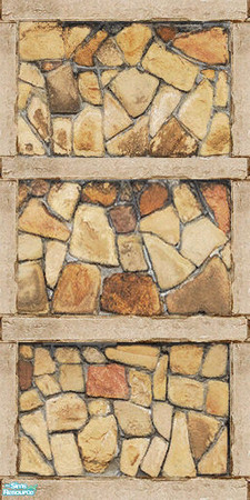 Sims 2 — Medieval Bricks Set - Medieval Bricks Wall 2 by SofijaDosen — Price is 1$. Catalog placement for walls is brick,