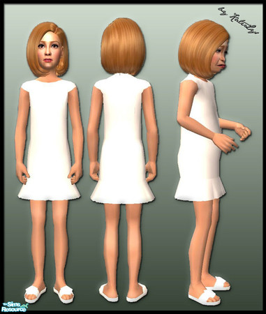 Sims 2 — Katelys Mesh Cfdressflowers by katelys — 