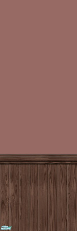 Sims 2 — Studio K Wainscoting 07 - Brandy by StudioKhagerks — 