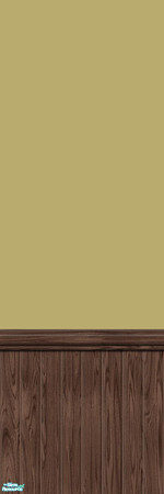 Sims 2 — Studio K Wainscoting 07 - Coriander by StudioKhagerks — 