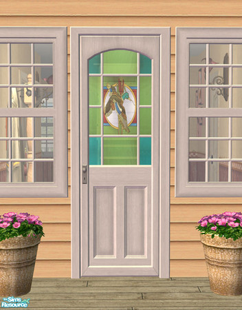 Sims 2 — Lakeside Door V2 - Glass 01 by Shakeshaft — Part of a recolour set of the Lakeside Windows and Doors, set