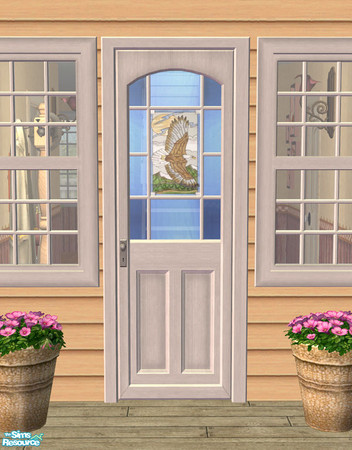 Sims 2 — Lakeside Door V2 - Glass 05 by Shakeshaft — Part of a recolour set of the Lakeside Windows and Doors, set