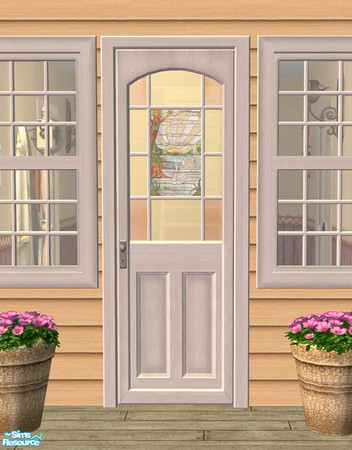Sims 2 — Lakeside Door V2 - Glass 07 by Shakeshaft — Part of a recolour set of the Lakeside Windows and Doors, set