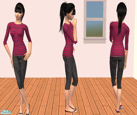 Sims 2 — Flat2 by hunterfitz97 — No Mesh Needed.