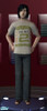 Sims 2 — Hollister Shirt and Jeans by mlpokm — A white Hollister shirt with some blue jeans.