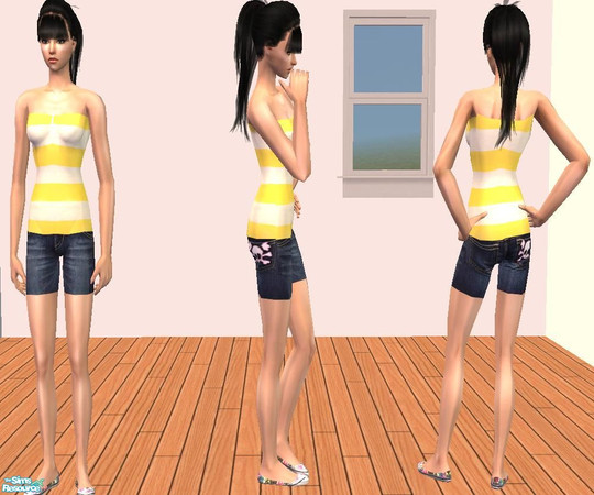 Sims 2 — Flat - 2 by hunterfitz97 — No Mesh Needed.