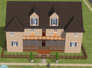 Sims 2 — Symmetry - 3 Bedrooms, 2 1/2 Bathrooms by Z1_Jacob — Here it is--my first submitted house! There are 2 floors.