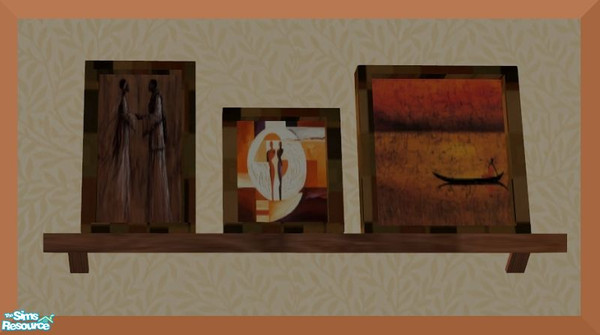 Sims 2 — TC42- Ikea Inspired Karlstad Living RC- Picture Shelf by mom_of2boyz — A recolor of Ikea Inspired Karlstad