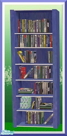 Sims 2 — Ikea Inspired Youth Bedroom RC- Bookcase by mom_of2boyz — A recolor of Ikea Inspired Youth Bedroom by Ricci2882.