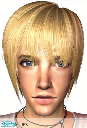Sims 2 — UM Unisex Lips - Wall by UM_Creations — For a natural, clear look. Looks great on both genders and almost all