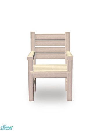 Sims 2 — Lakeside Dining Chair - Mesh by Shakeshaft — Part of a set of outdoor furniture to match the Lakeside Sets,