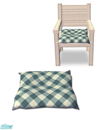 Sims 2 — Lakeside Living Chair Cushion - 05 by Shakeshaft — Part of a set of outdoor furniture to match the Lakeside