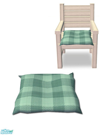 Sims 2 — Lakeside Living Chair Cushion - 06 by Shakeshaft — Part of a set of outdoor furniture to match the Lakeside