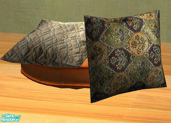 Sims 2 — Openhouse Latia Set part2 RC - Opj Latia-floor-pillow Rc by openhousejack — recolor of Latia set part2